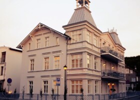 Pensjonat z zewnąrz